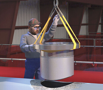 Illustration showcasing Manufacturing Fabrication services
